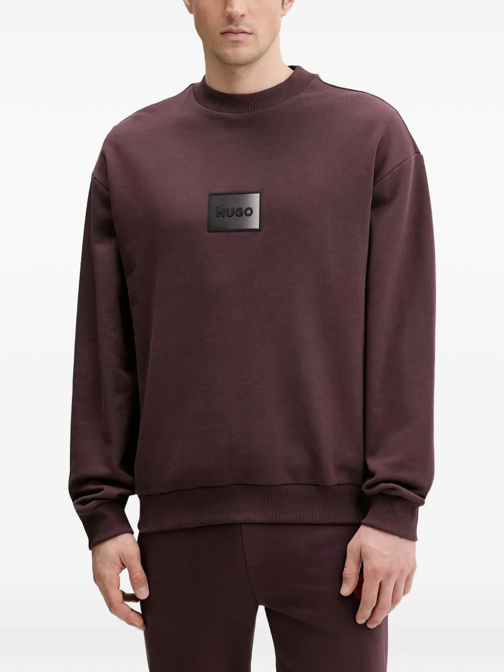 logo-detail sweatshirt - 1