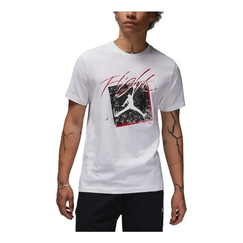 Air Jordan Graphic T-Shirt 'White' DX9594-100 - 1