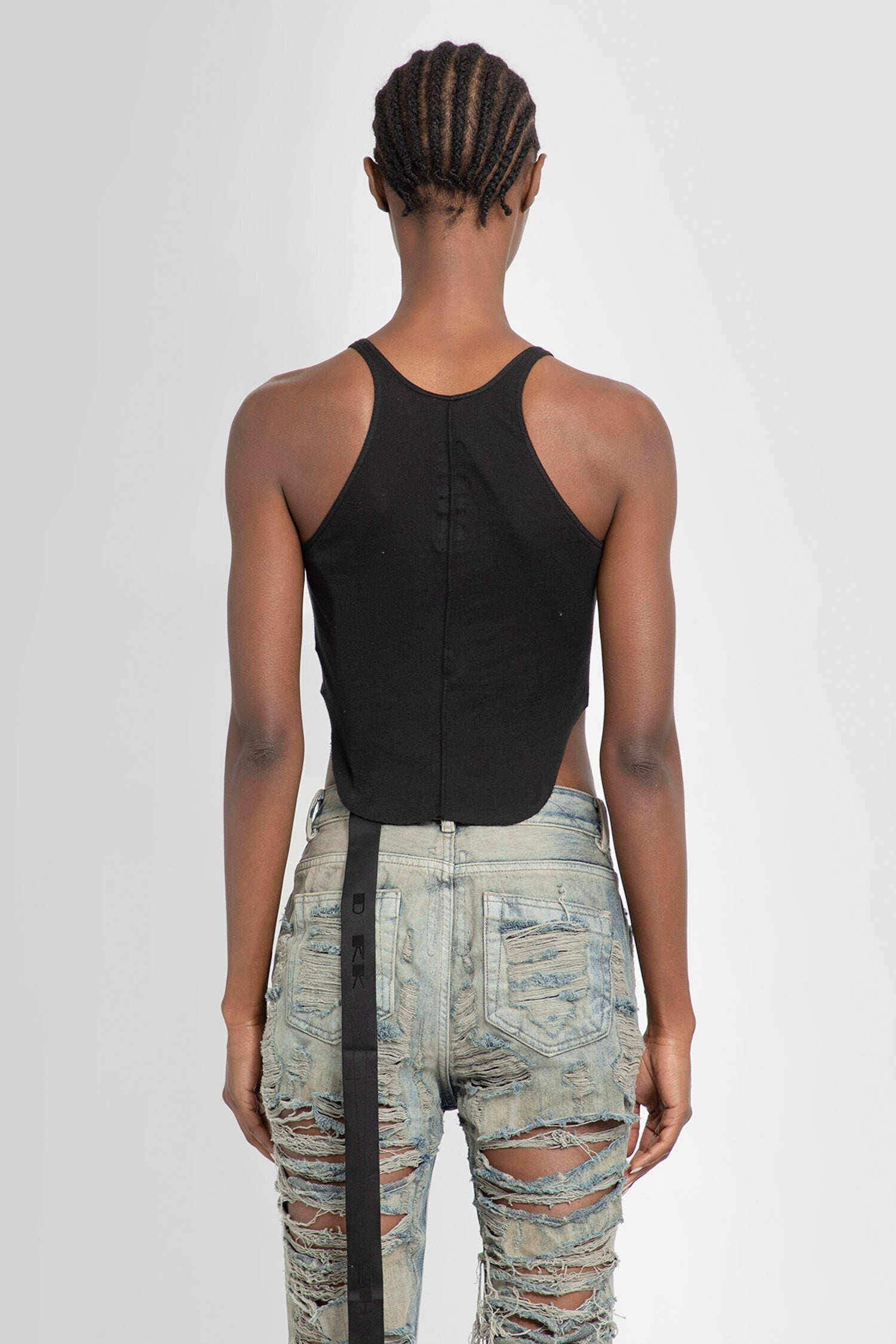 RICK OWENS WOMAN BLACK TOPS - 3