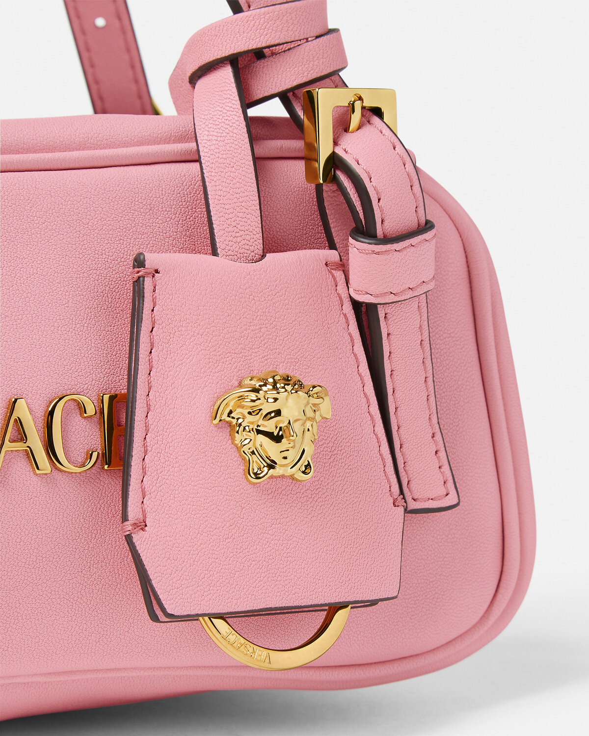 Versace Tag Bowling Mini Bag - 4