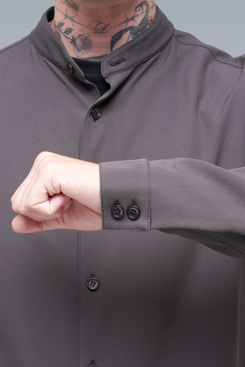 LA6B-DS schoeller® Dryskin™ Long Sleeve Shirt Schwarzrot 11