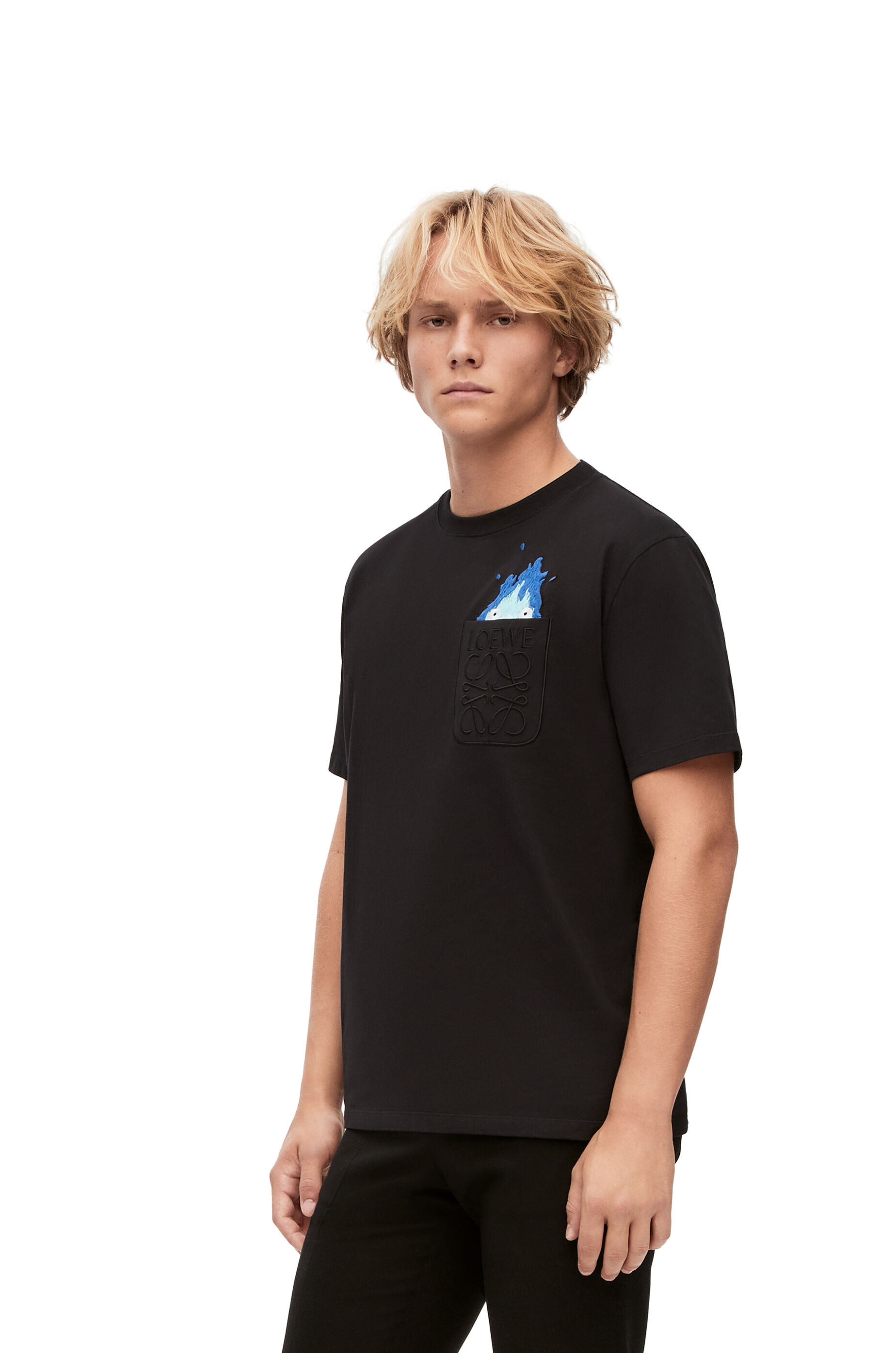 Calcifer pocket T-shirt in cotton - 3