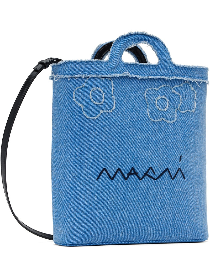 Marni Blue Tropicalia Crossbody Bag outlook