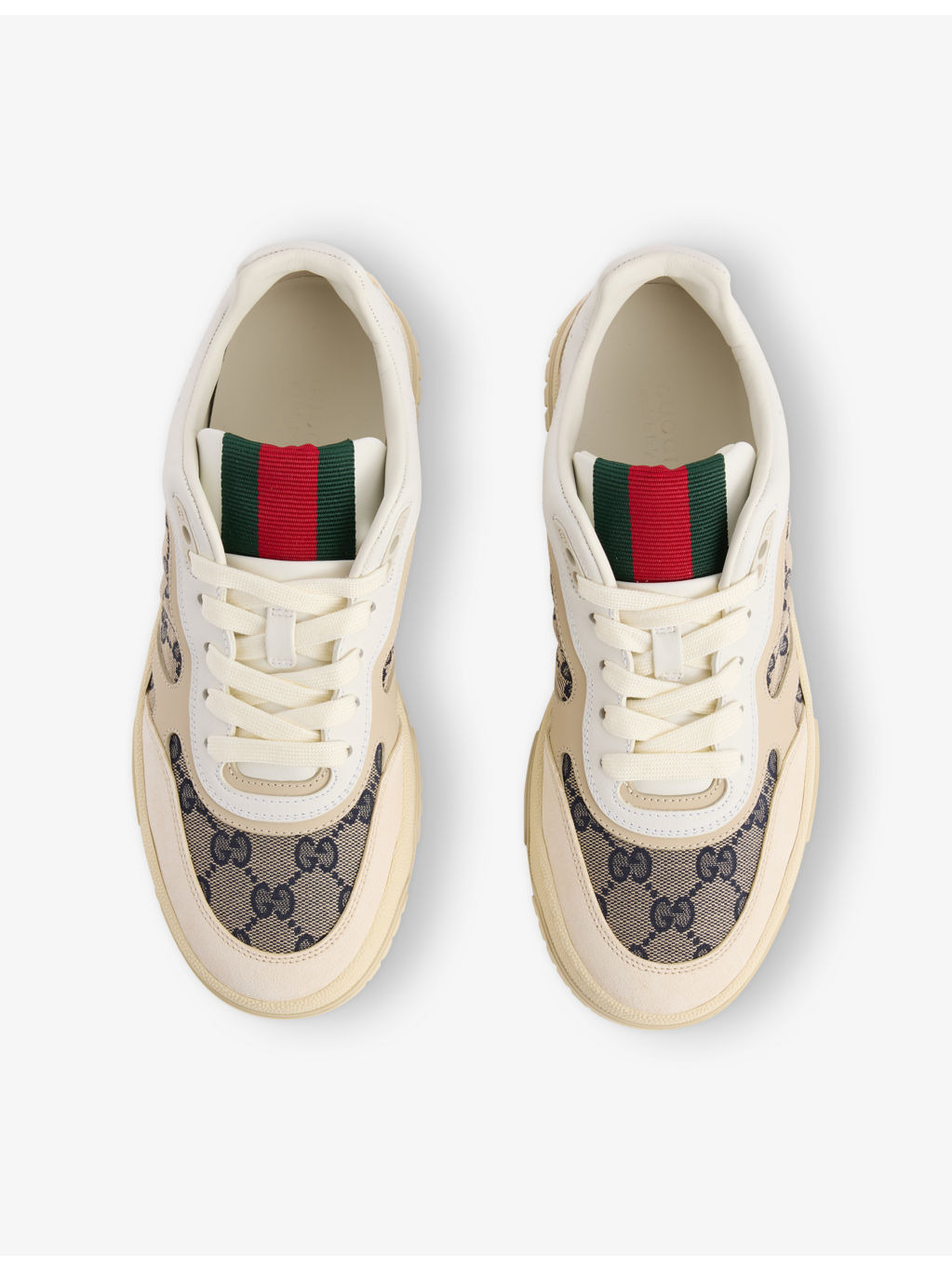 Re-Web Monogram Canvas Trainers - 2