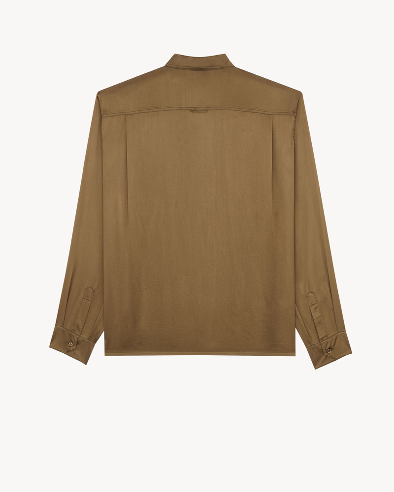 SAINT LAURENT SHIRT IN SILK SATIN outlook
