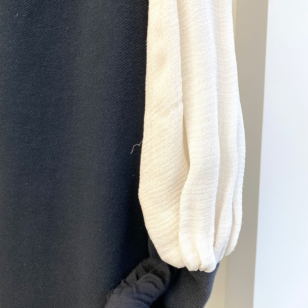 Chanel Ribbon Blouse One Piece P35428W04291 38 - 8