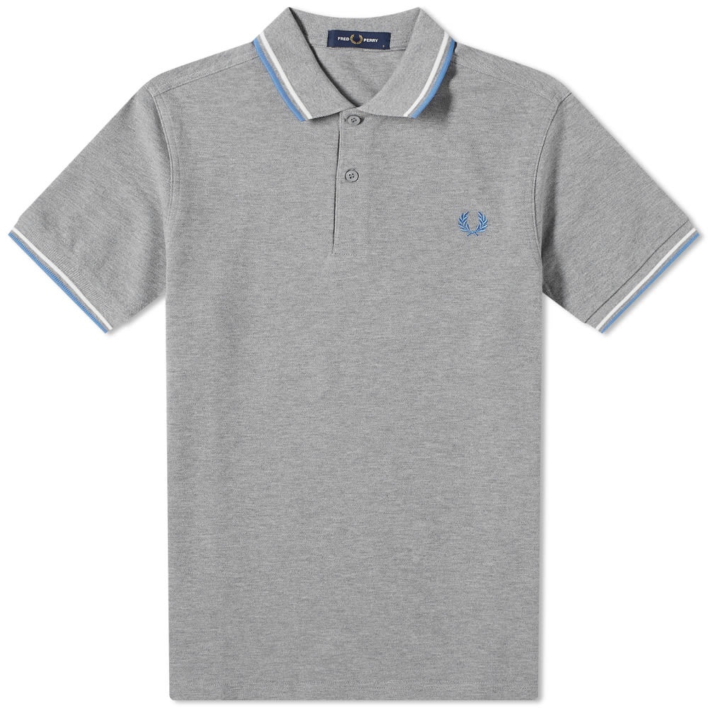 Fred Perry Slim Fit Twin Tipped Polo - 1