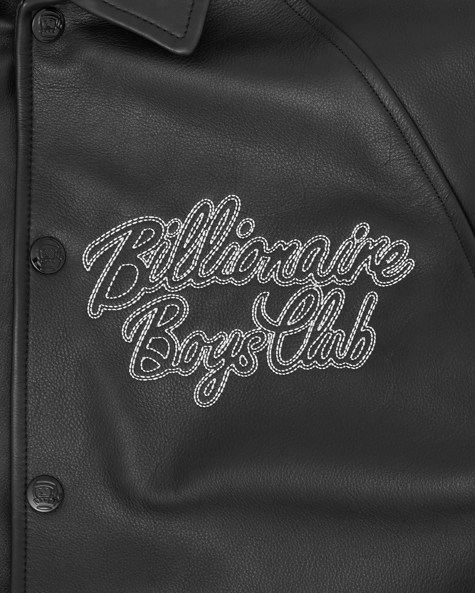 LEATHER COACH JACKET - 4