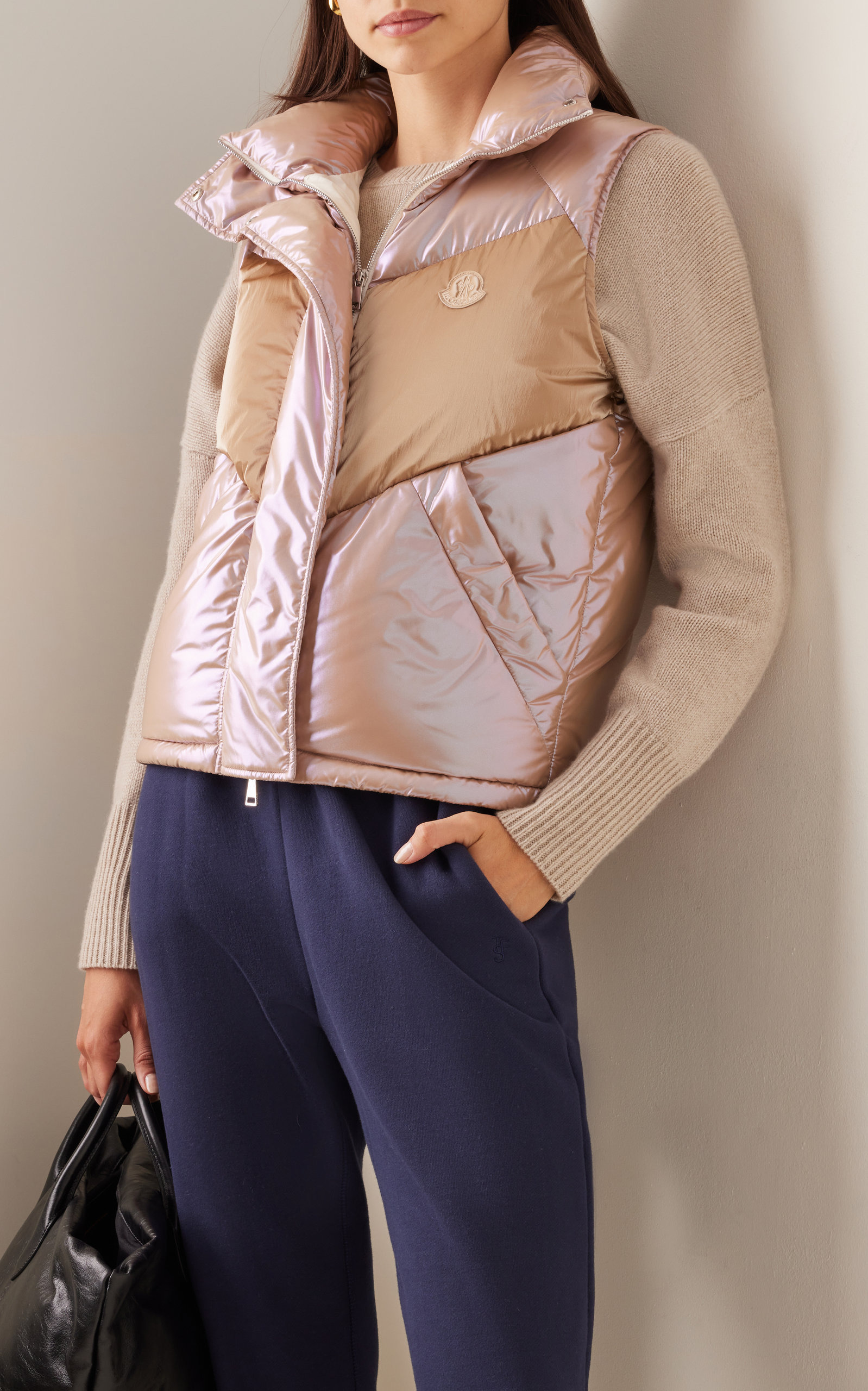 Faucille Iridescent Down Vest metallic - 2