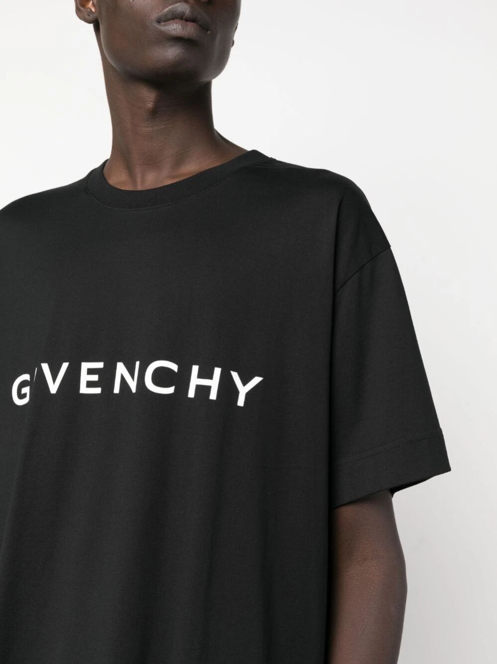 Givenchy archetype oversized t-shirt in cotton - 5