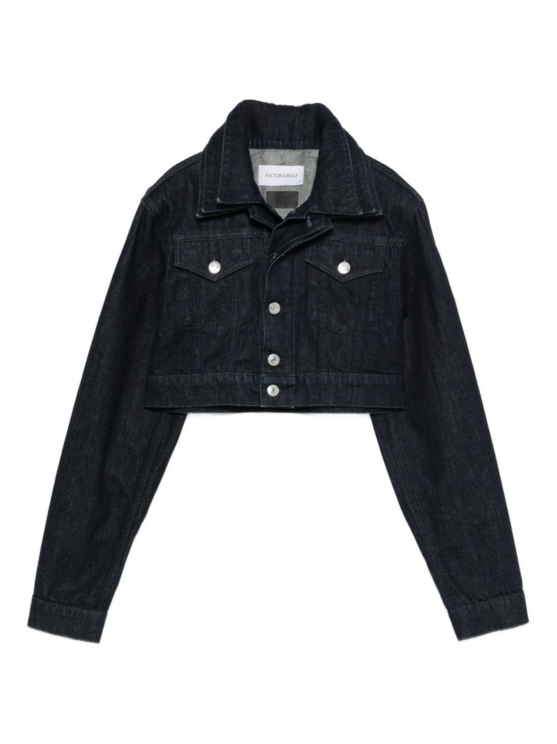 cropped denim jacket 1