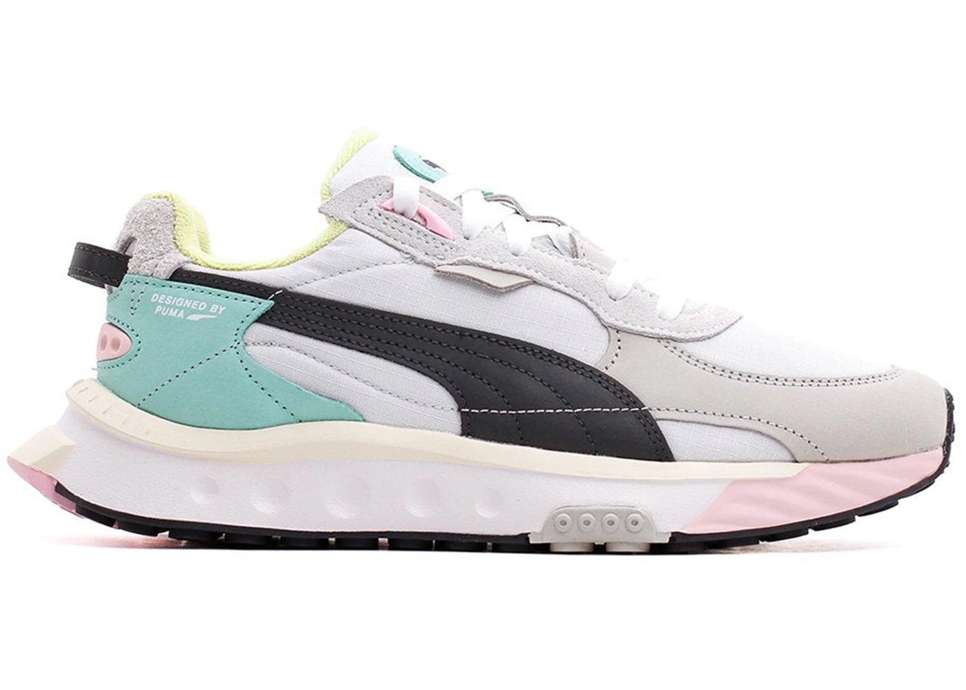 Puma Wild Rider Layers Layers White Ebony - 1