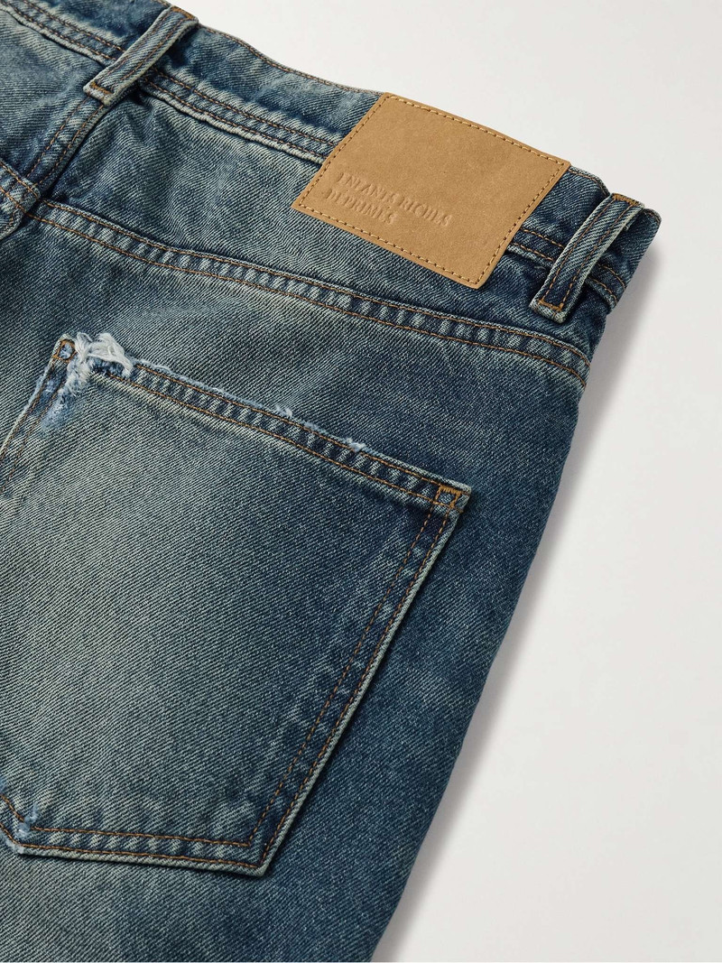 Straight-Leg Distressed Jeans 5