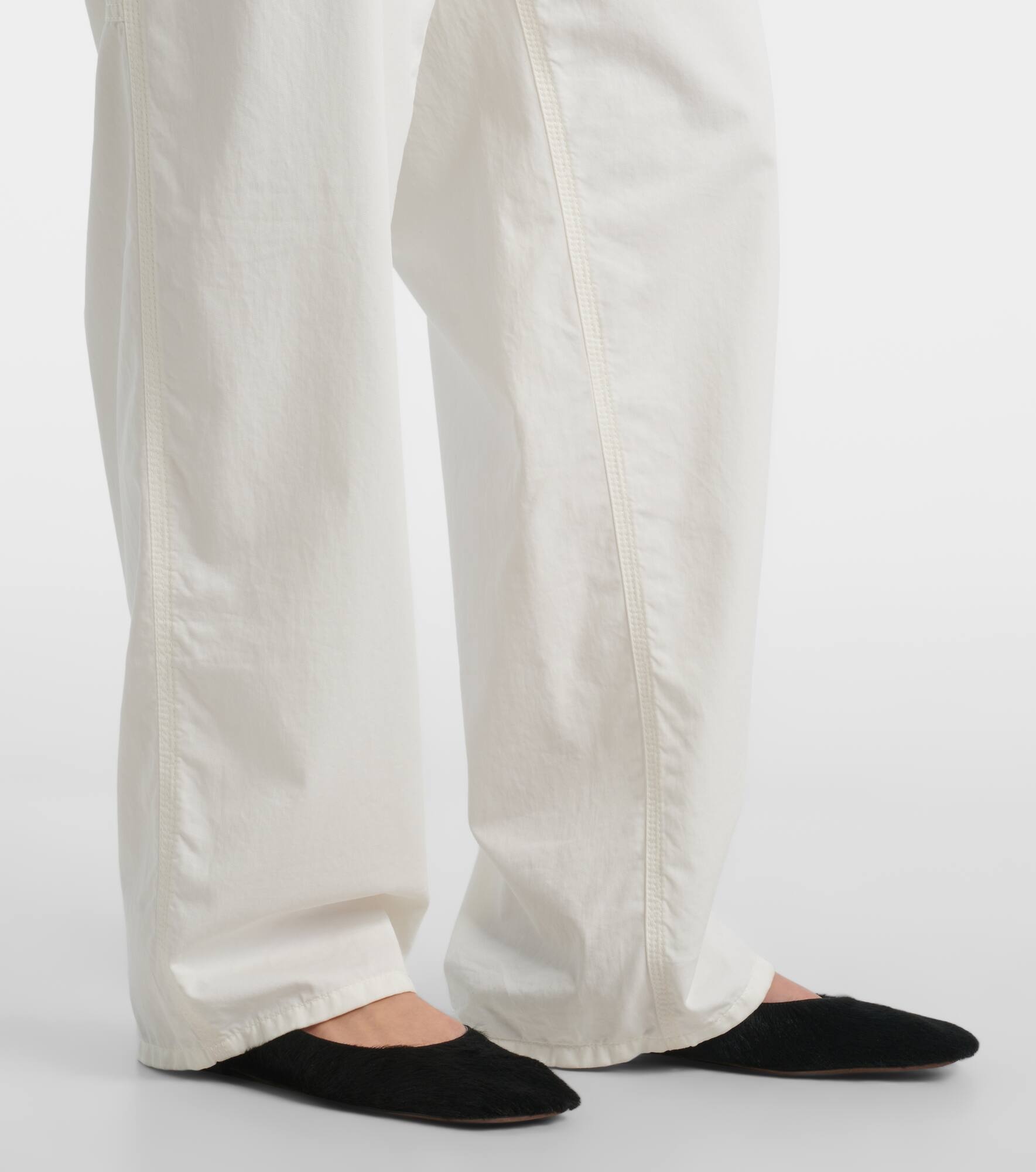Sharka cotton and cashmere wide-leg pants - 5