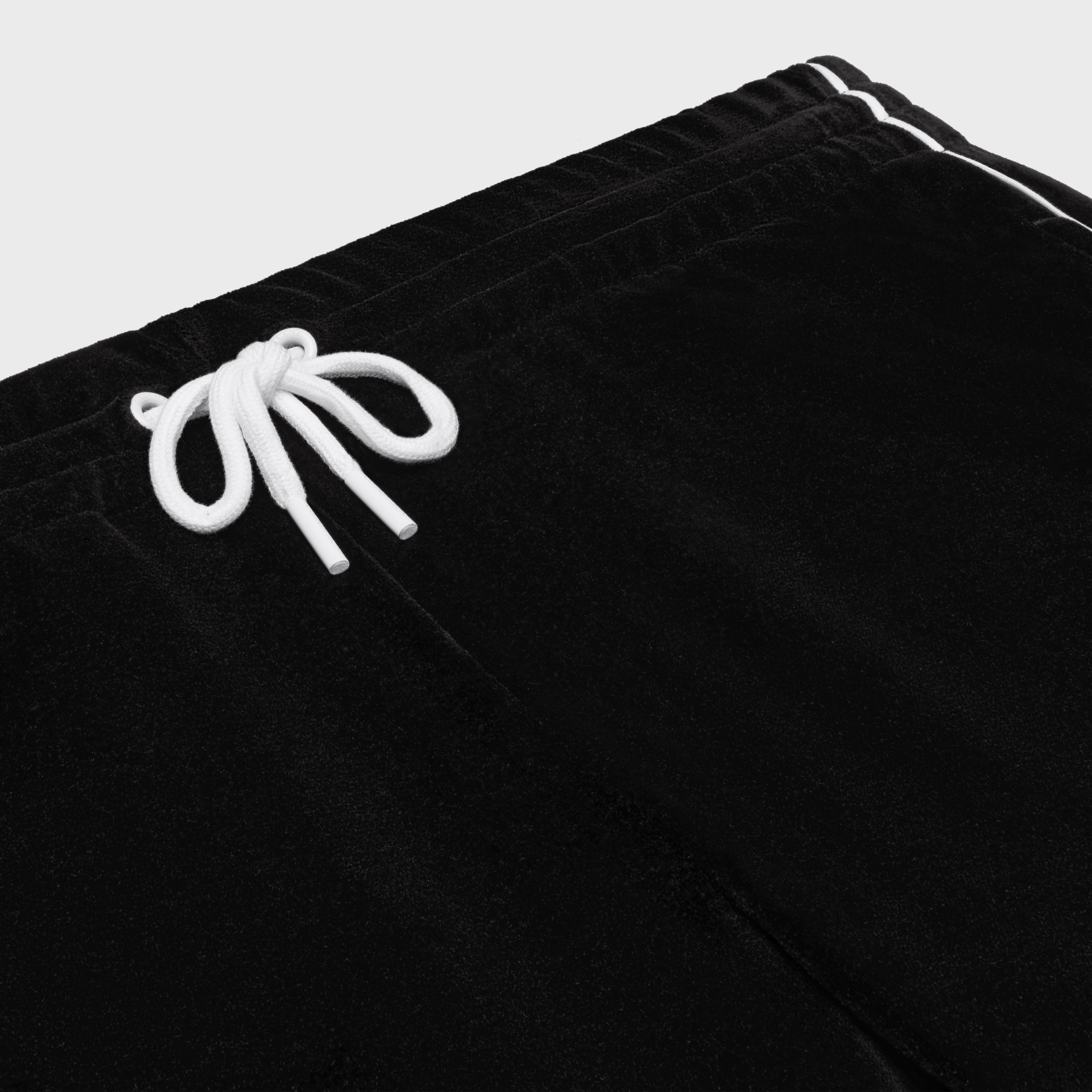 triomphe track pants in velvet jersey - 3