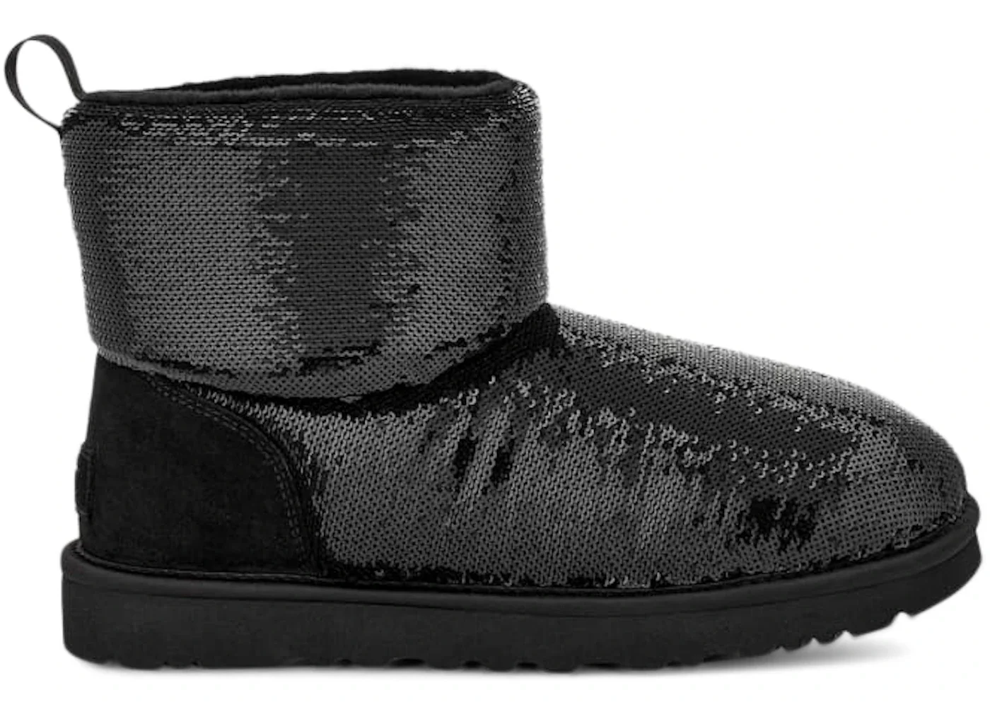 UGG Classic Mini Boot Mirror Ball Black (Women's) - 1
