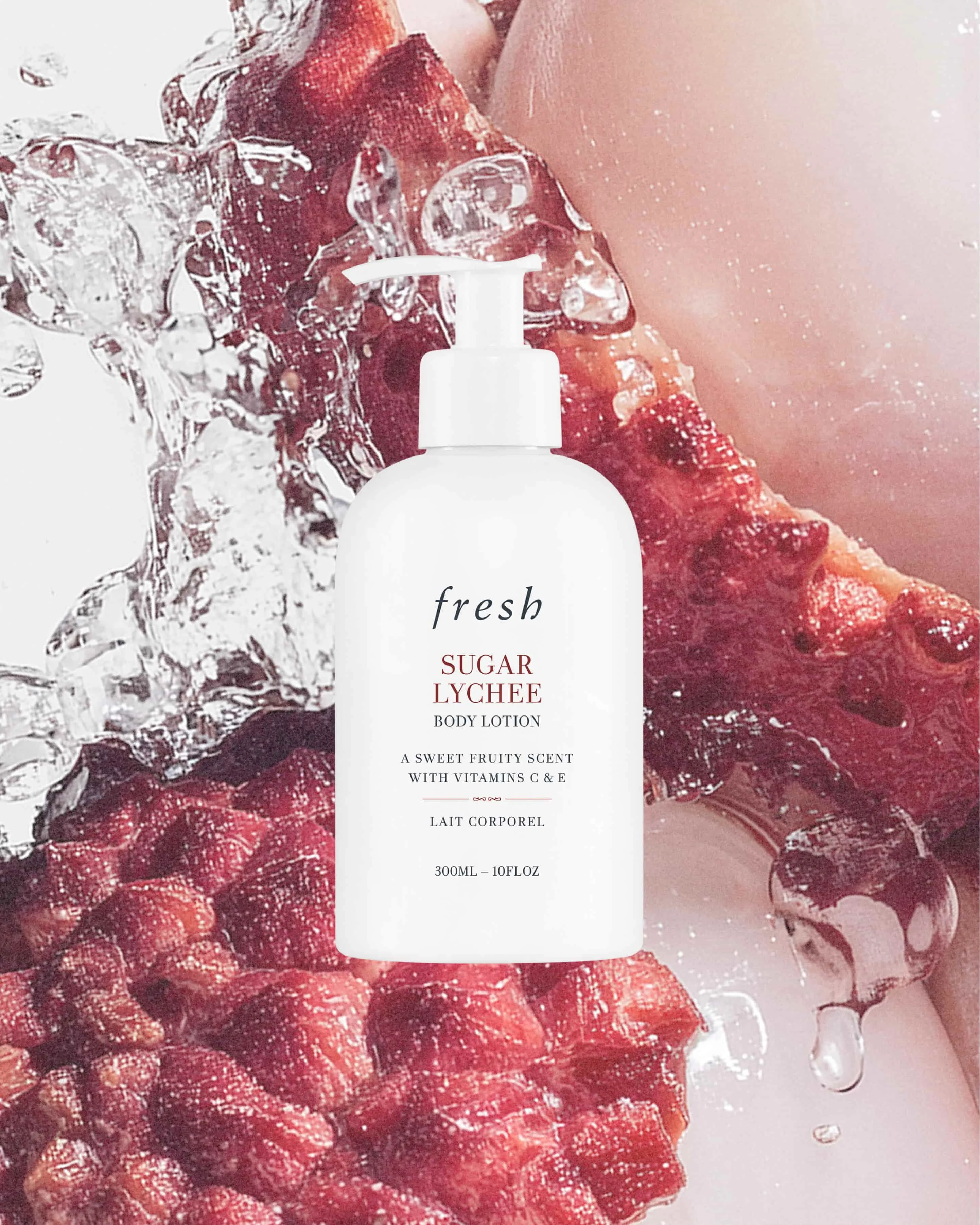 sugar lychee body lotion - 1