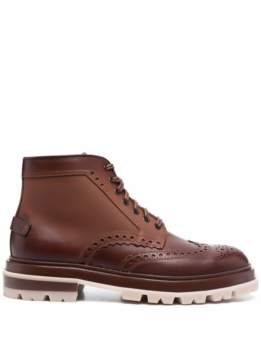 Breakout brogue ankle boots - 1