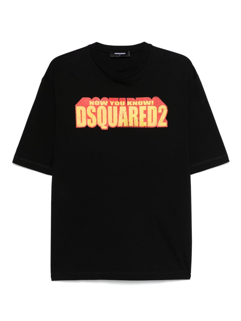 slogan-print T-shirt - 1