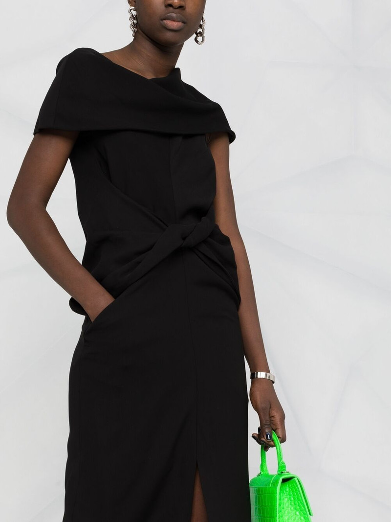 asymmetric mid-length dress 5