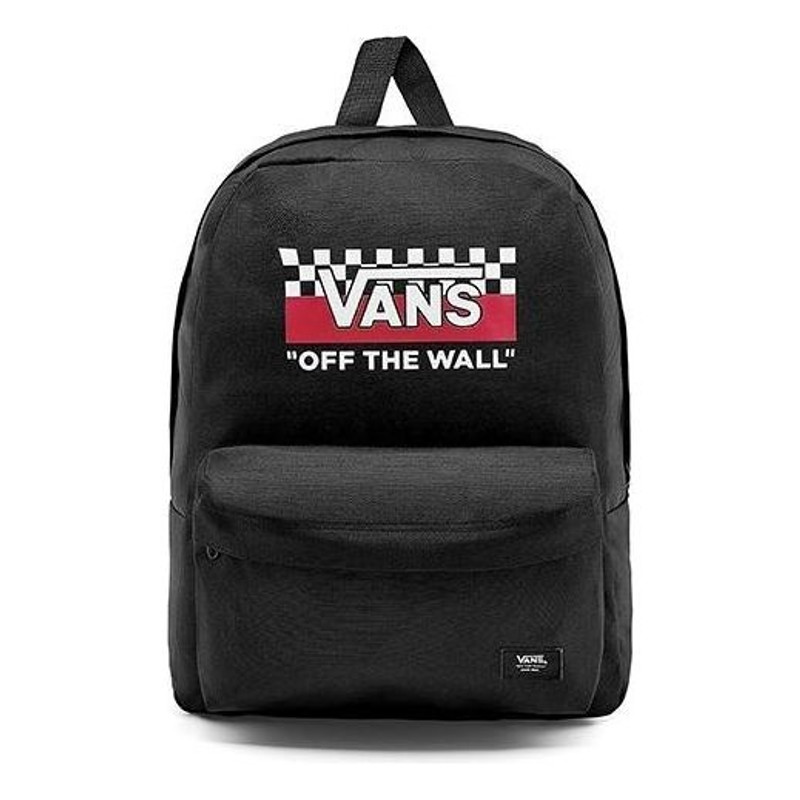 Vans Logo Backpack 'Black' VN0A4UQ7BLK 1