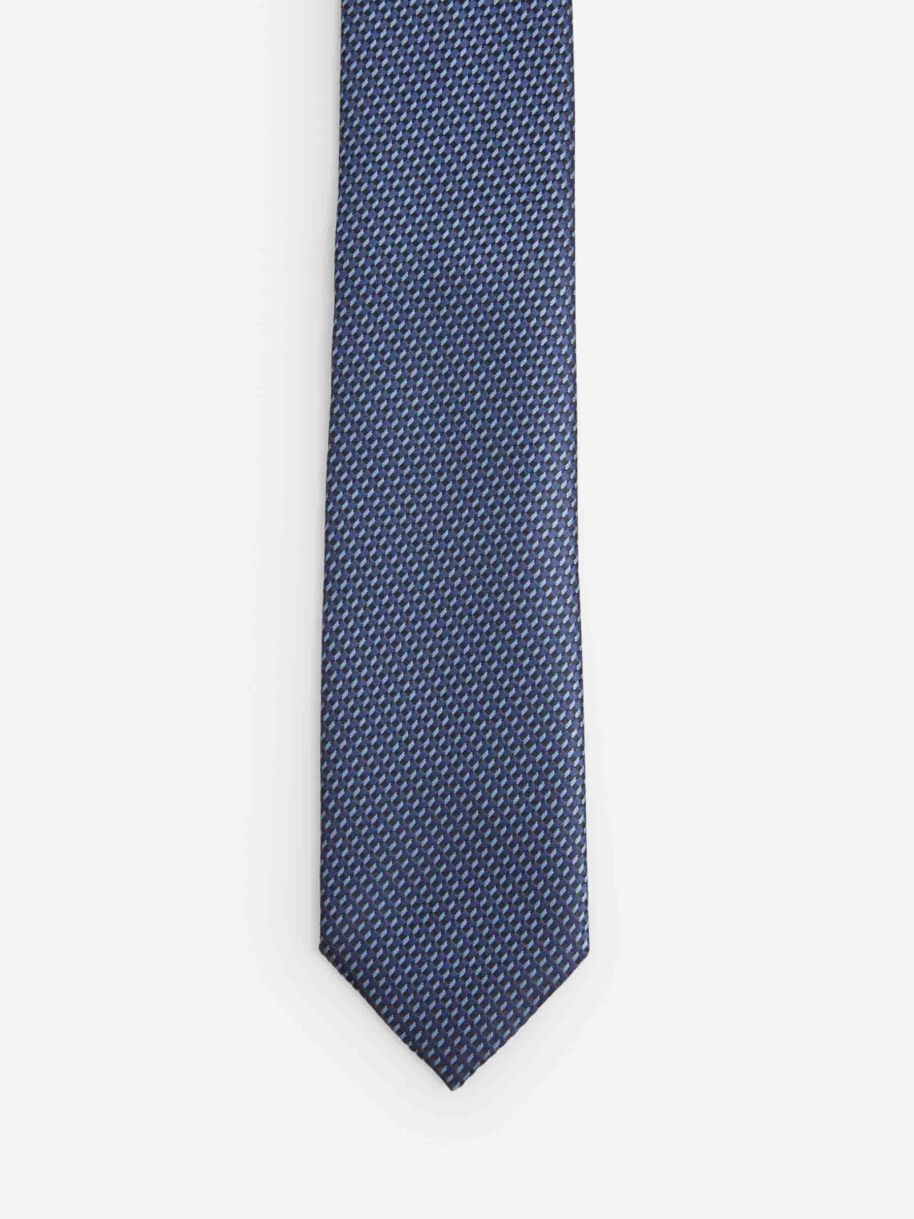 TEXTURED SILK TIE - 2