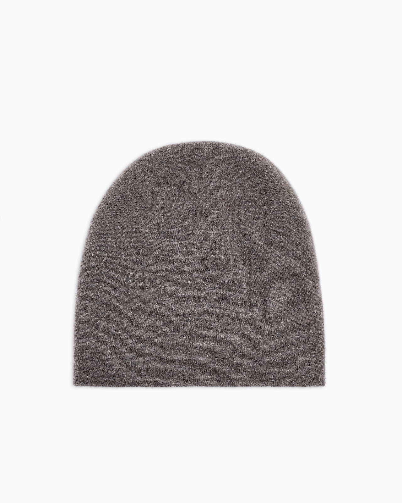 CASHMERE BEANIE WITH GA LOGO INTARSIA - 2