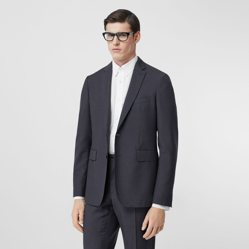 Slim Fit Wool Mohair Suit 7
