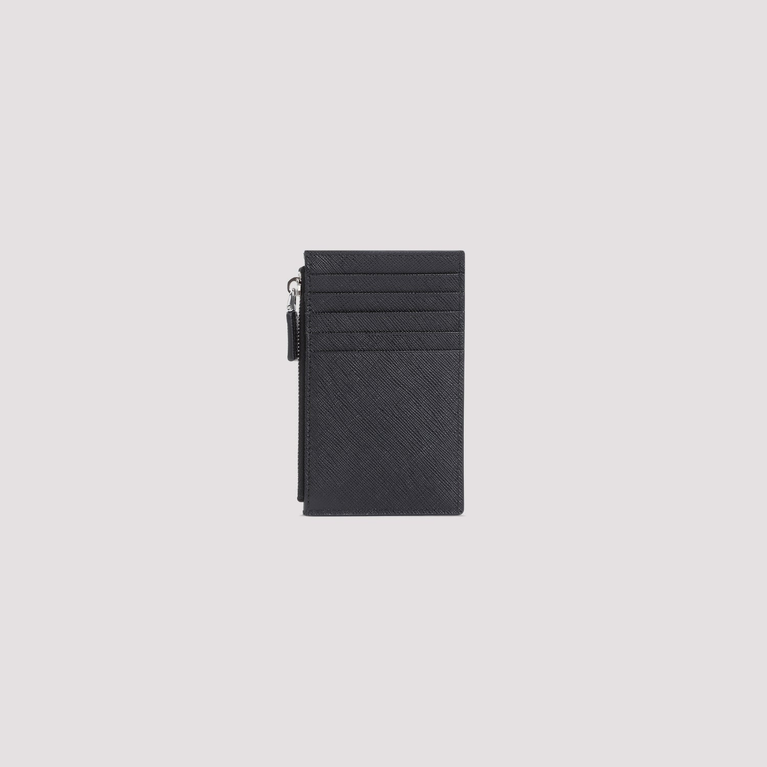 Prada Calf Leather Credit Card Case Men - 2