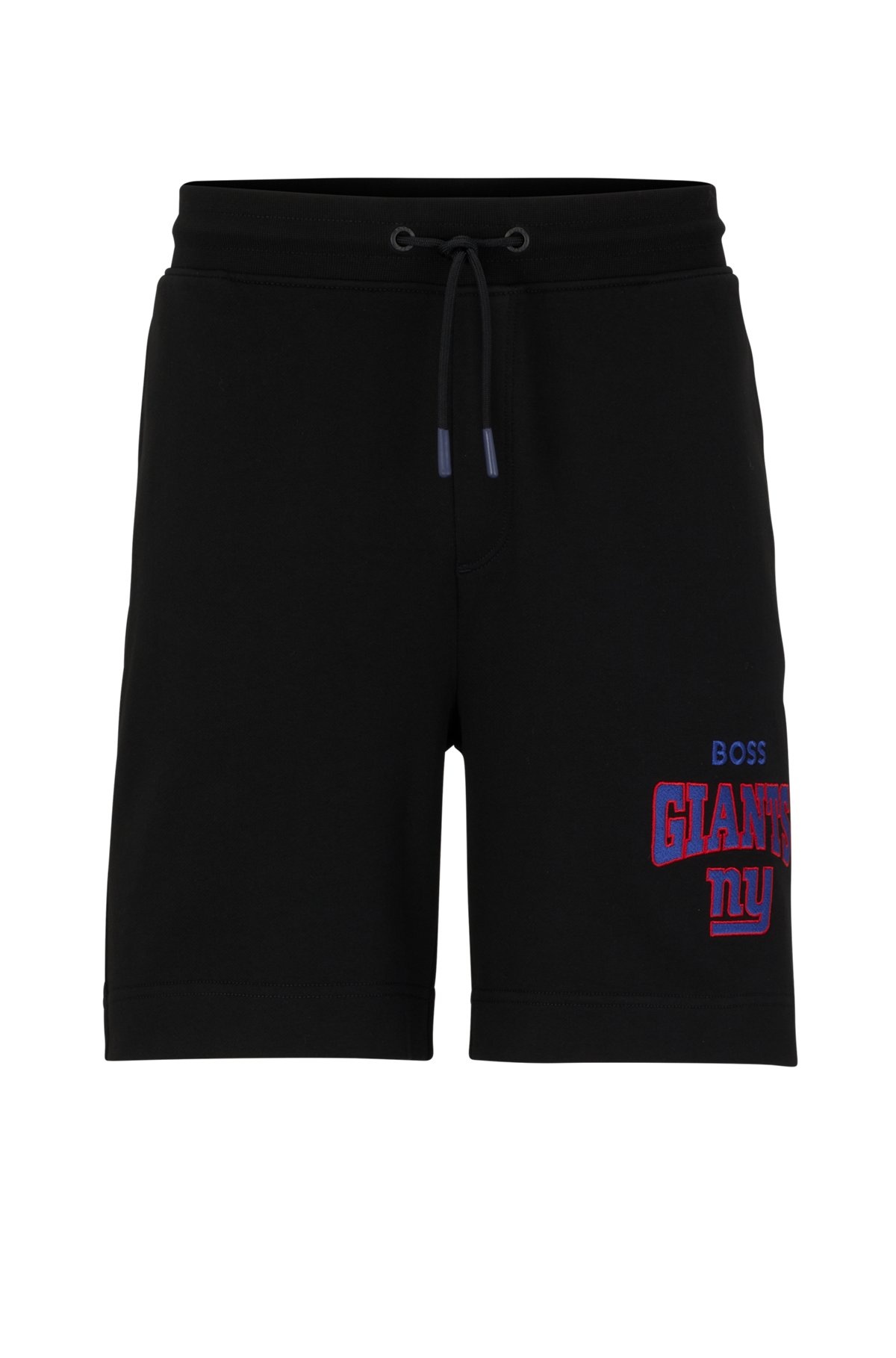 BOSS X NFL COTTON-TERRY SHORTS WITH COLLABORATIVE BRANDING - 1