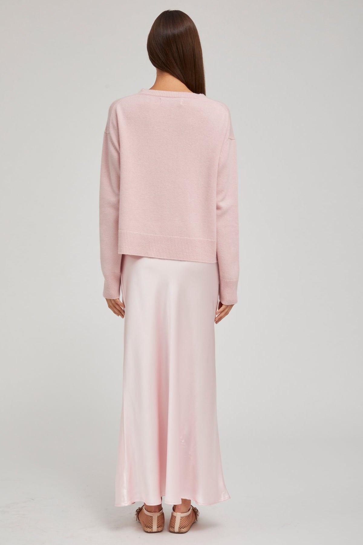 PIXIE CASHMERE BOXY SWEATER - 4