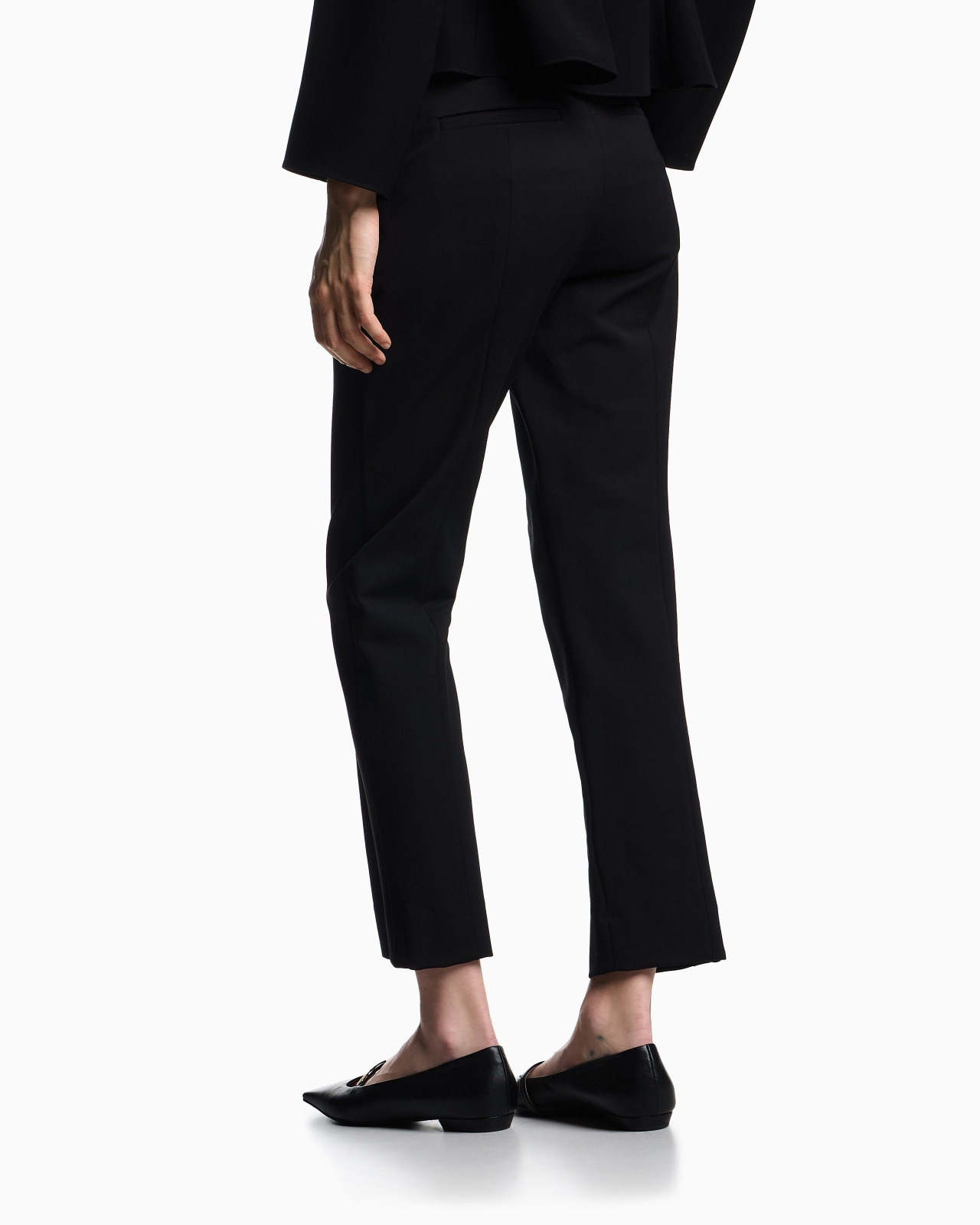 Stretch gabardine 7/8 trousers - 3
