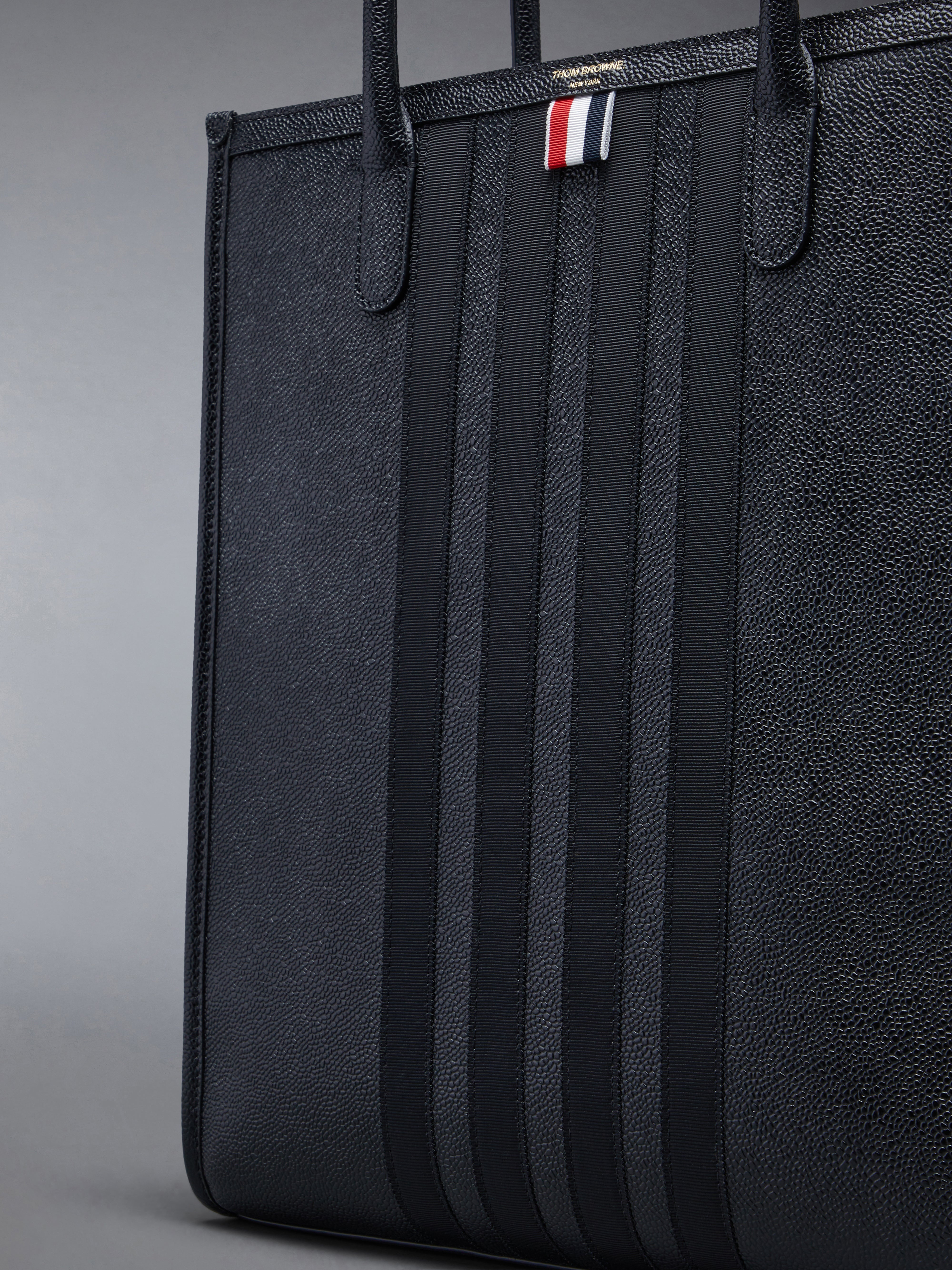 PEBBLE GRAIN 4-BAR TOTE - 6