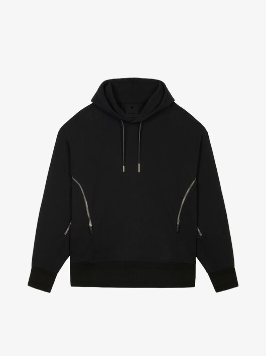 OVERSIZED HOODIE WITH ZIPS - 3