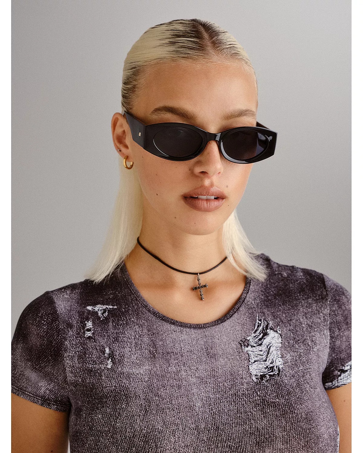 Mermaiden Oval Sunglasses, 52mm - 3