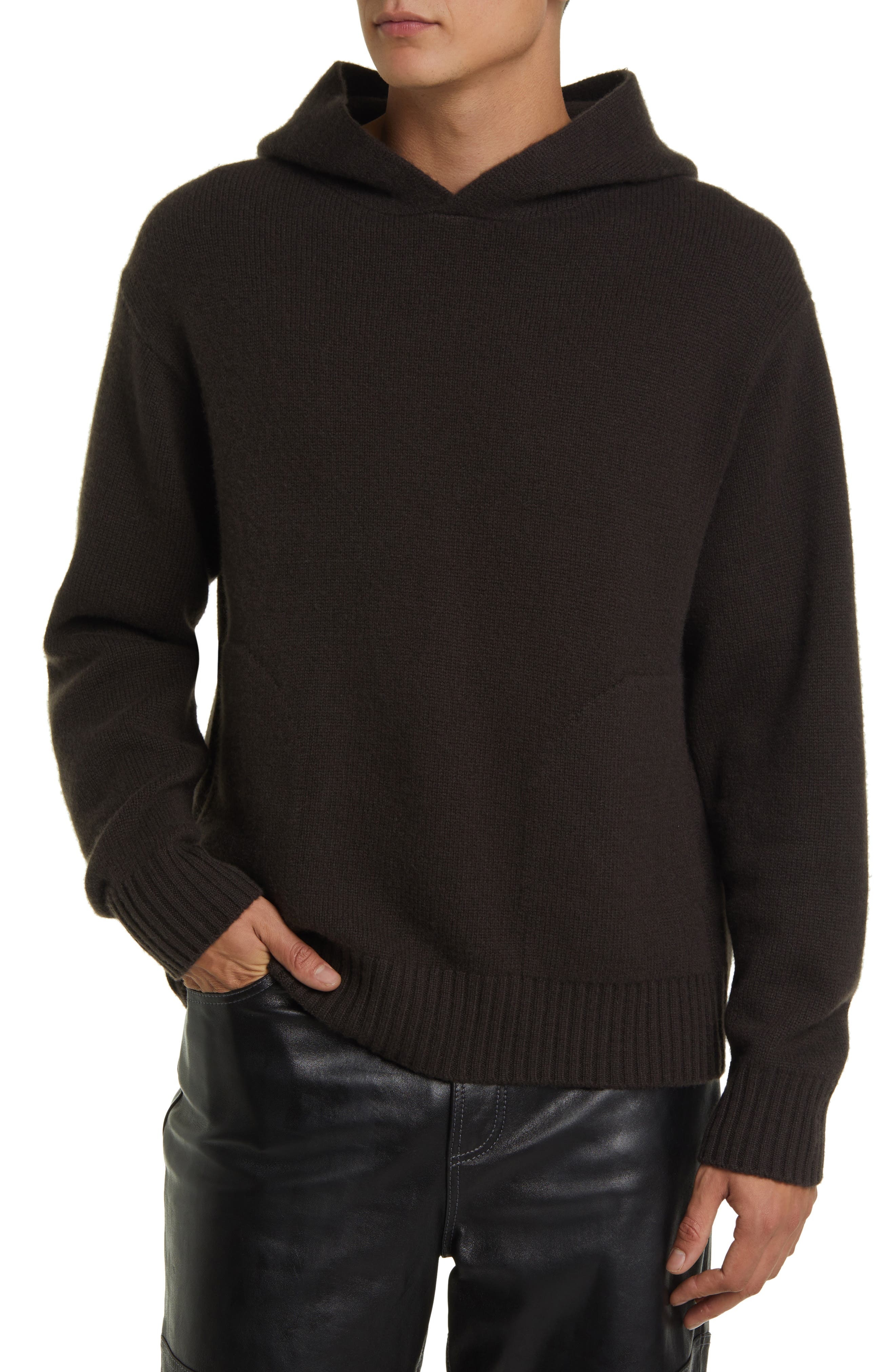 Cashmere Pullover Hoodie - 1