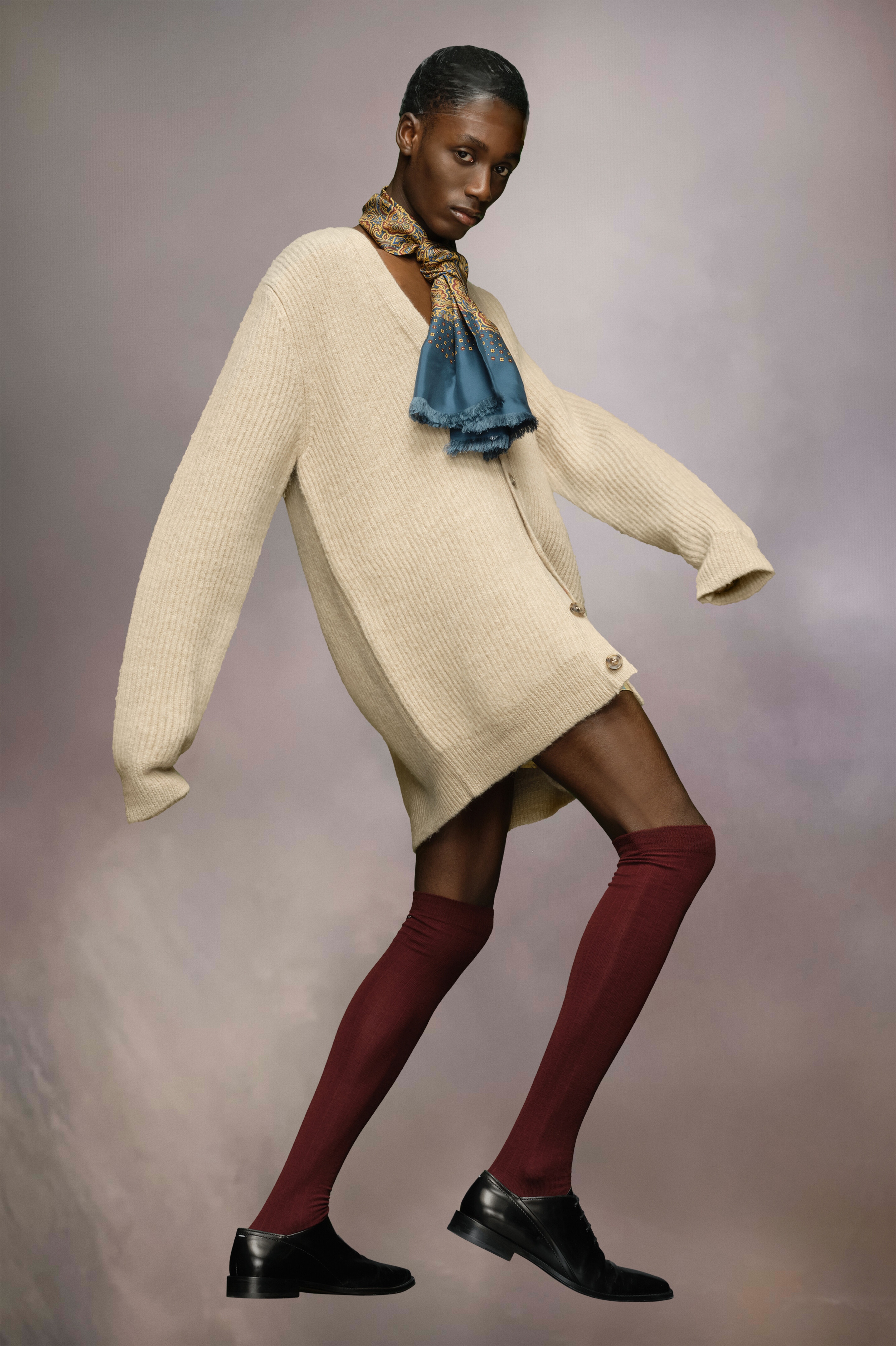 Alpaca cardigan - 3