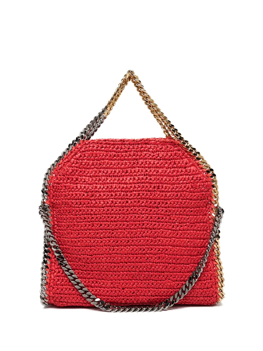 Falabella raffia tote bag - 1