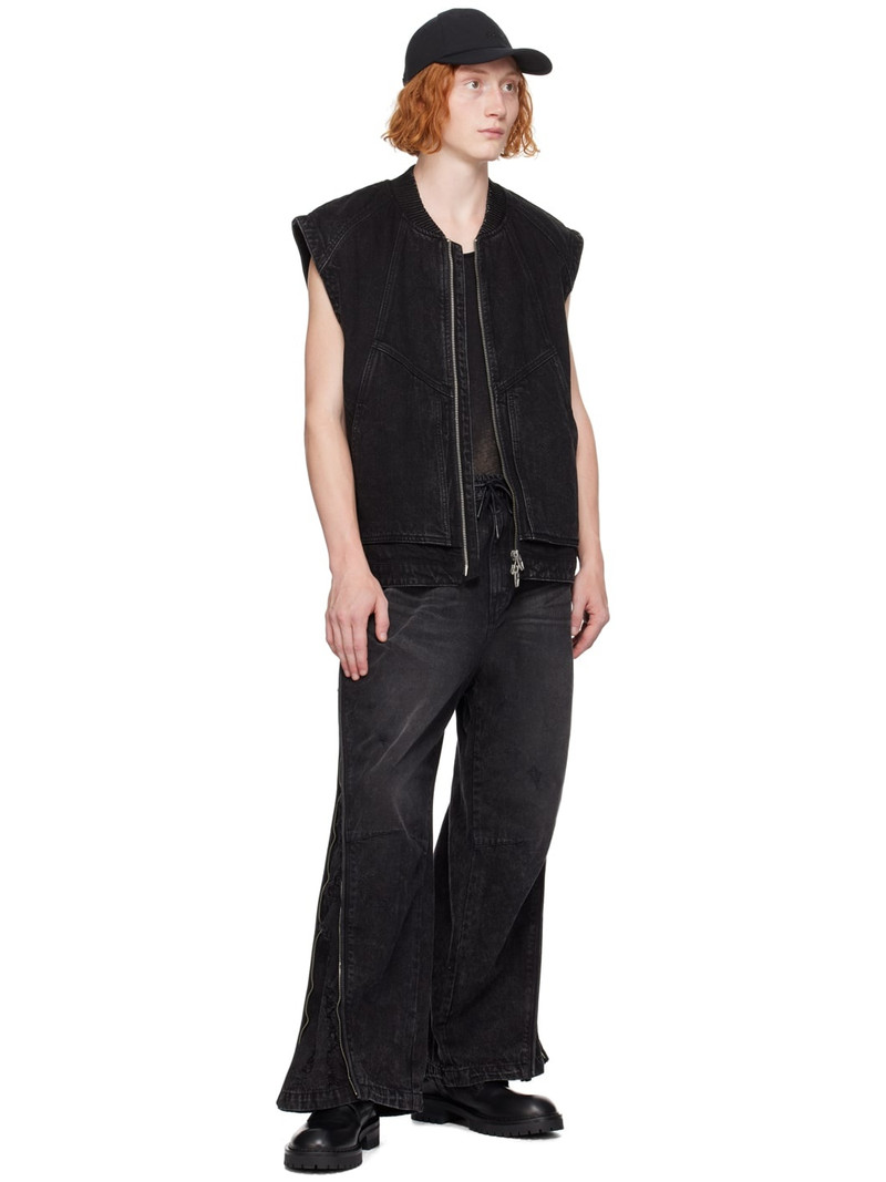 JUUN.J Black Side Zip Jeans outlook