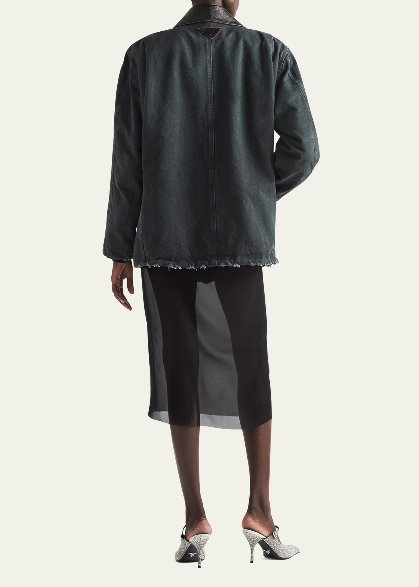 Georgette Midi Skirt - 3