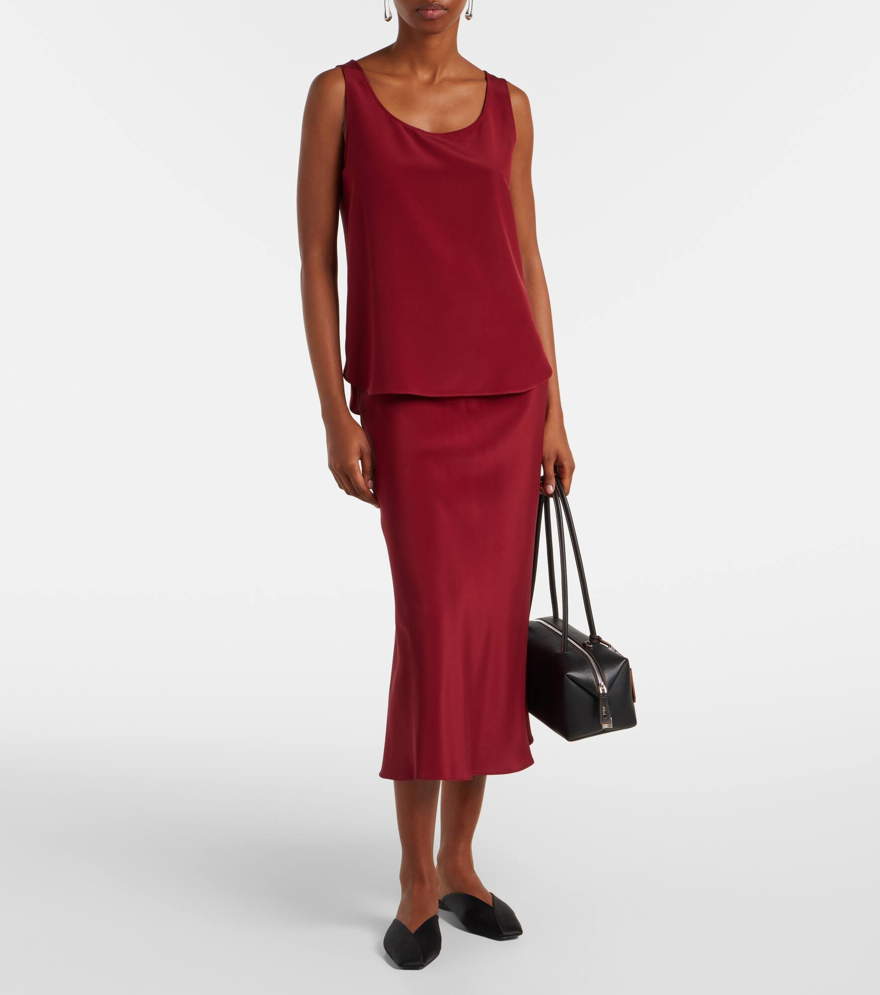 Pecora silk-blend top - 2