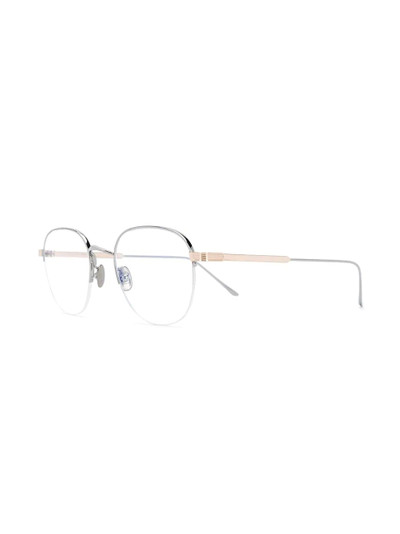 Cartier round frame glasses outlook