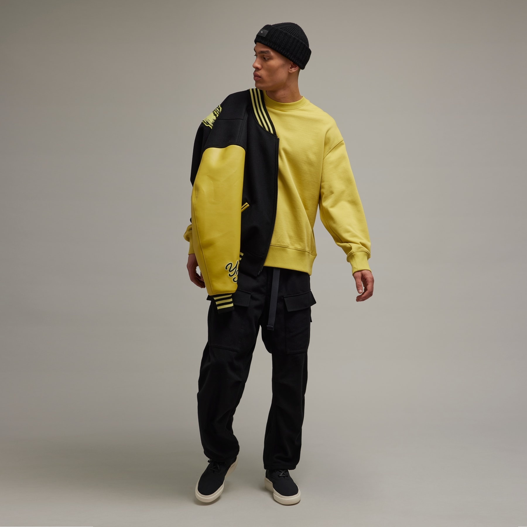 Y-3 Organic Cotton Terry Crew Sweater - 5