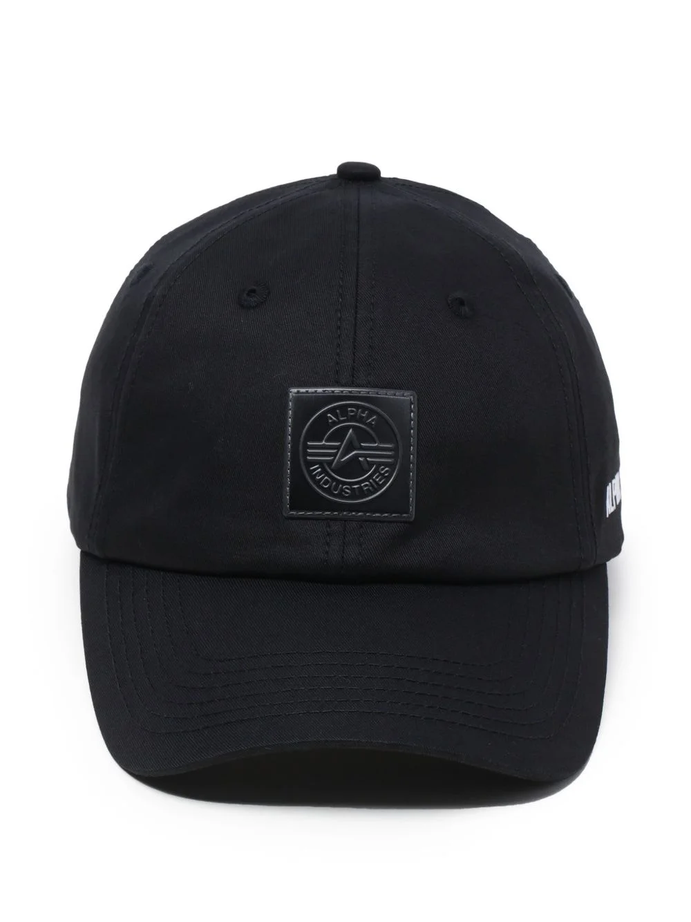 logo-patch baseball cap - 1
