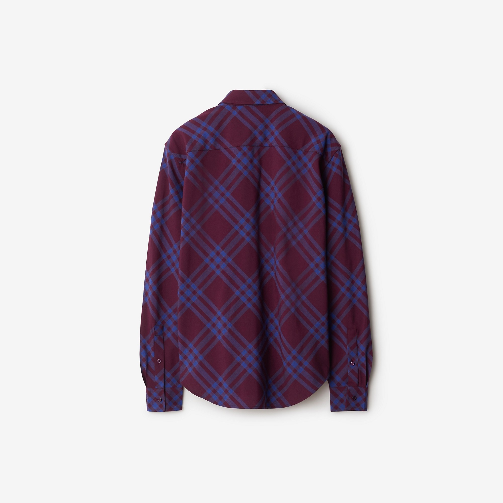 Check Wool Blend Shirt - 6