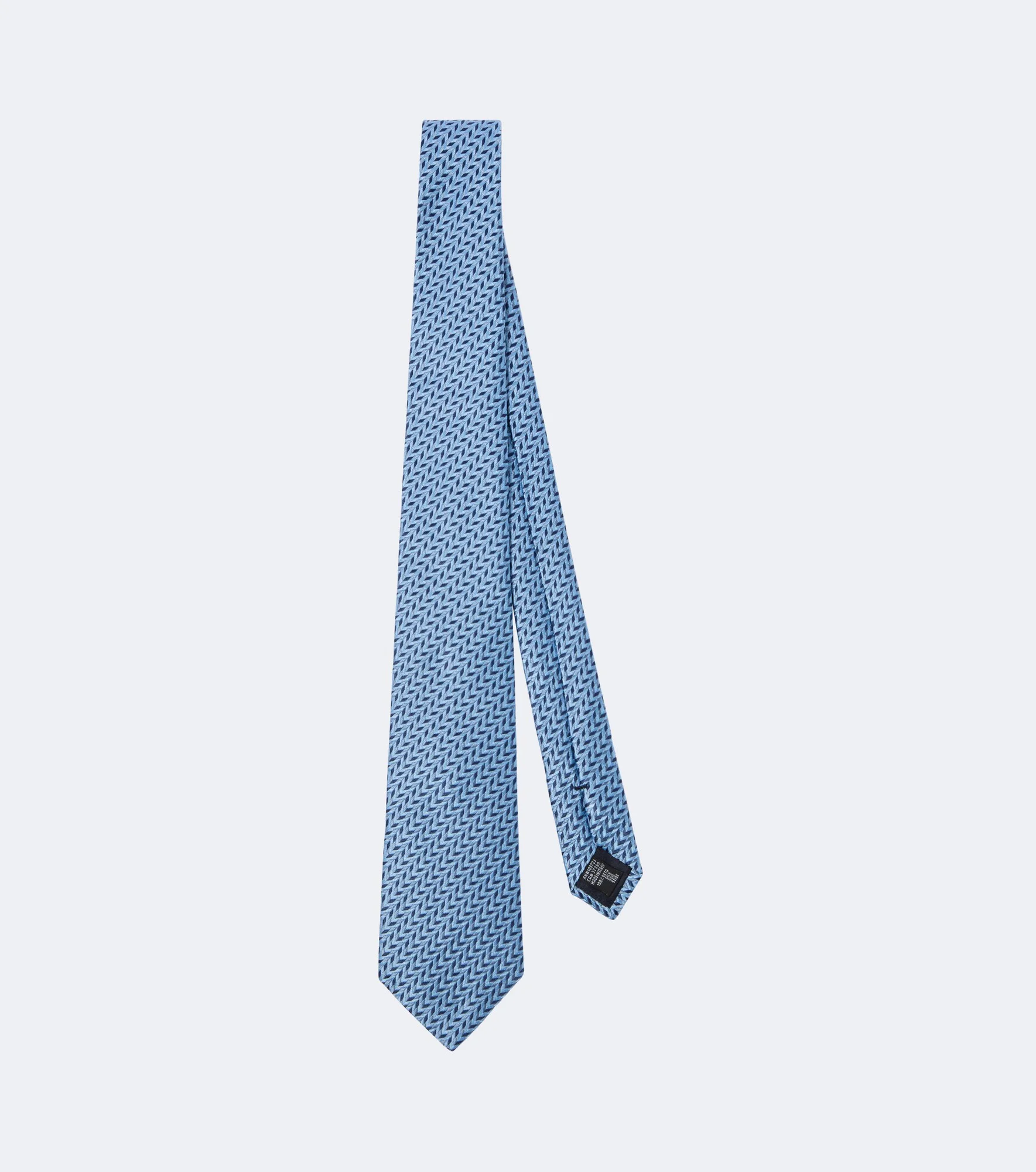 Silk jacquard tie - 1