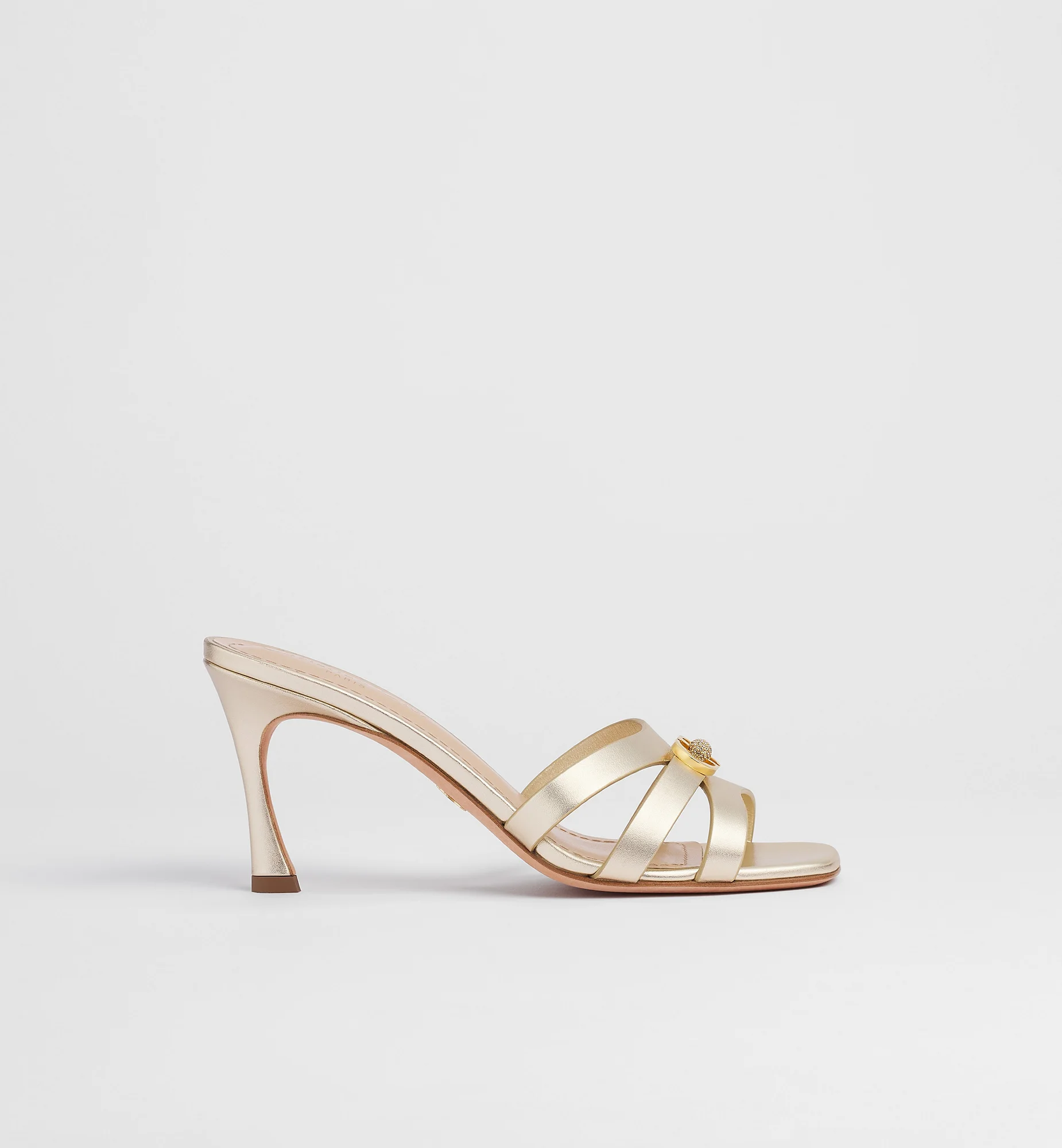 Dior Or 30M Heeled Slide - 1