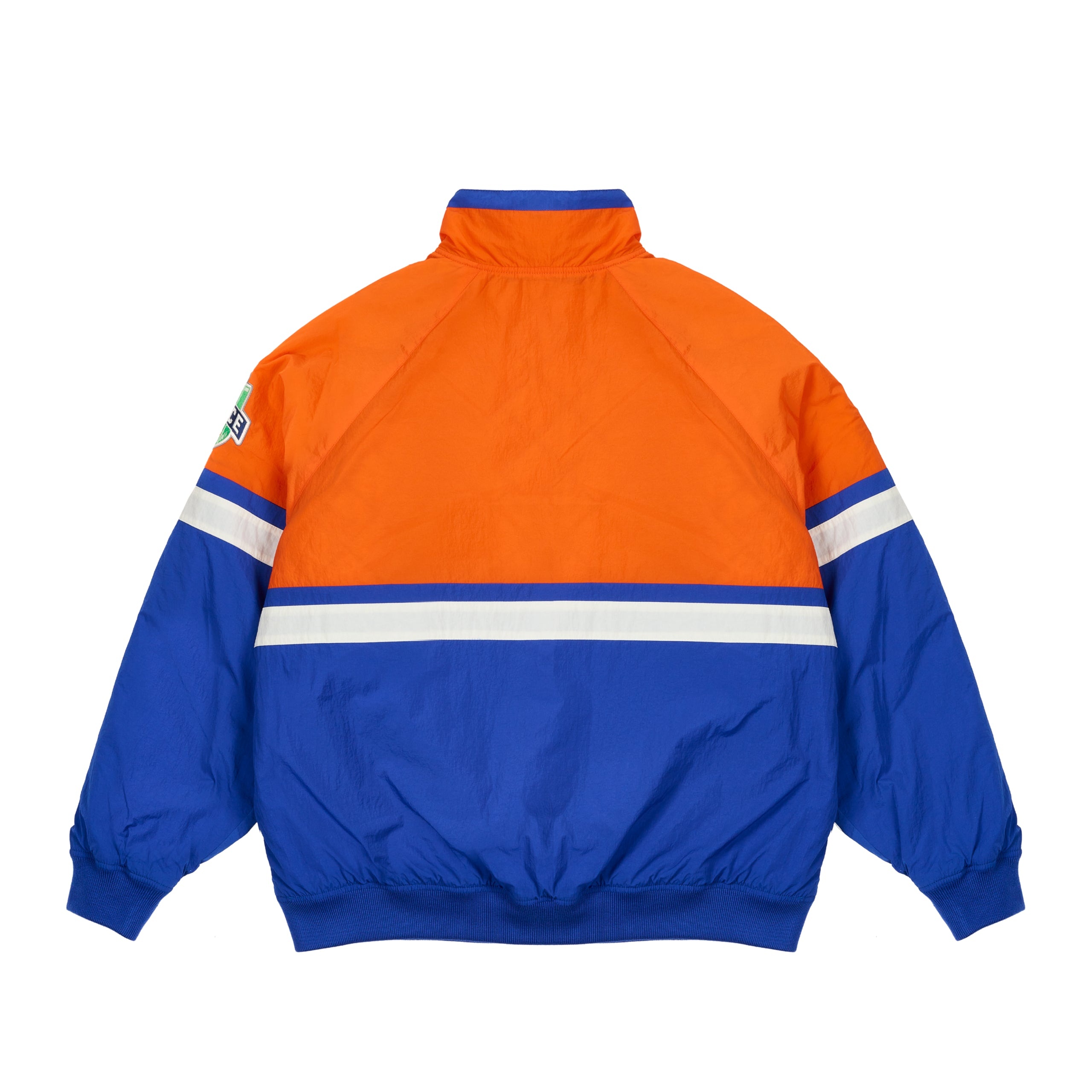 BREAKOUT HALF ZIP BOMBER ORANGE / BLUE - 2