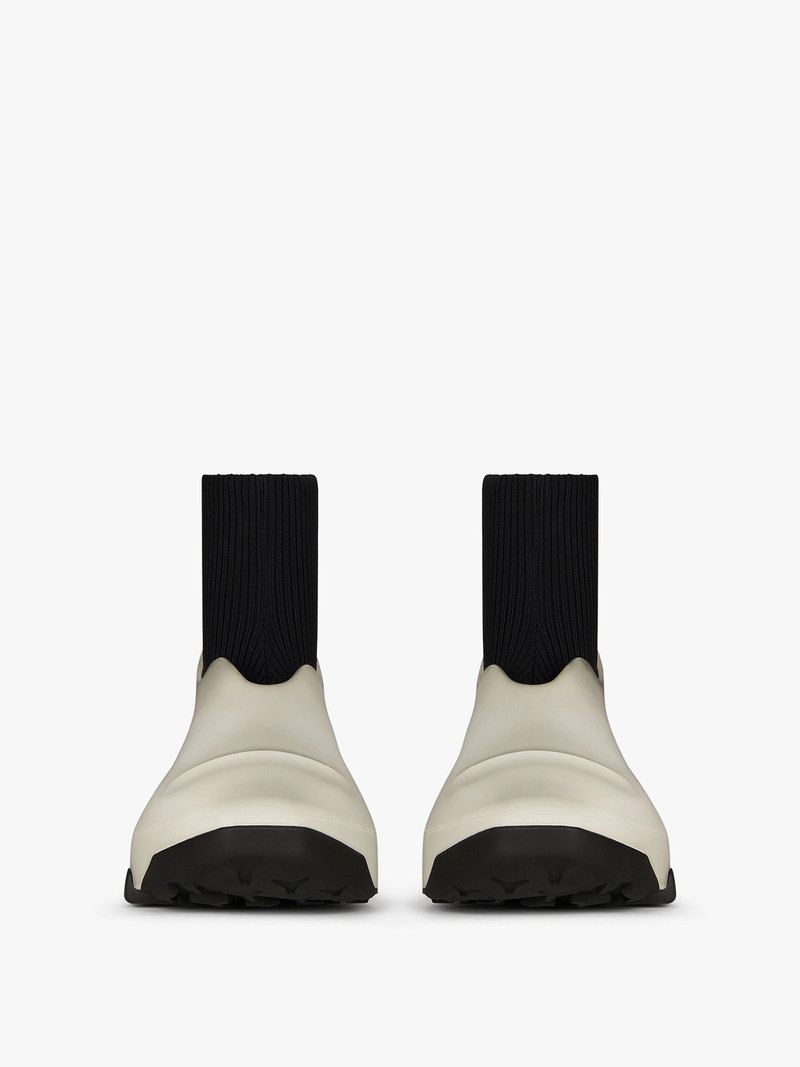 Givenchy MONUMENTAL MALLOW HYBRID SHOES IN RUBBER AND MESH outlook
