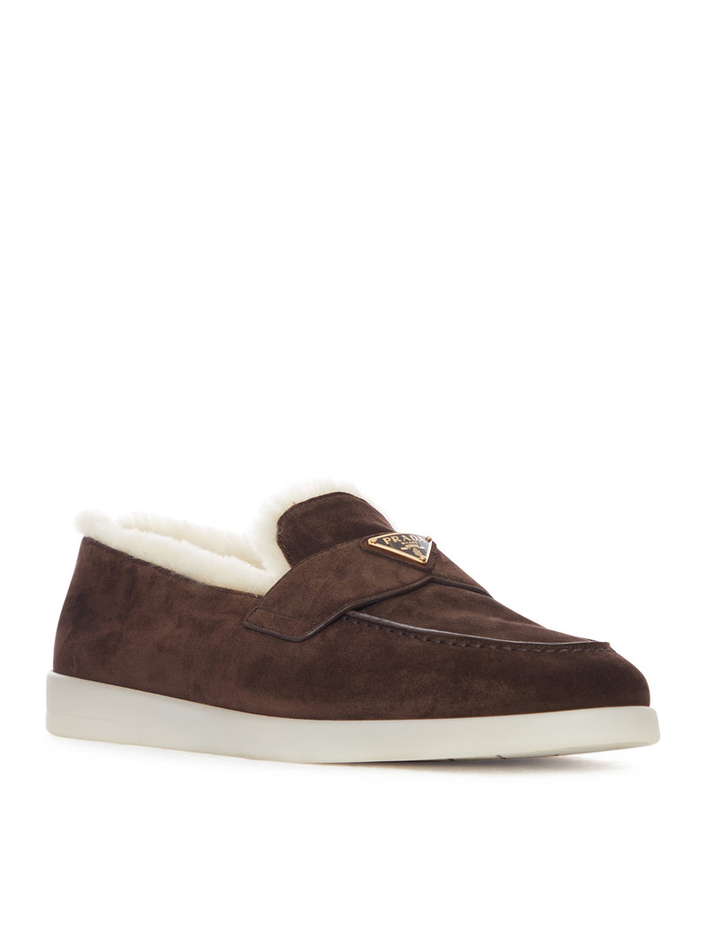 Prada SUEDE LOAFERS outlook